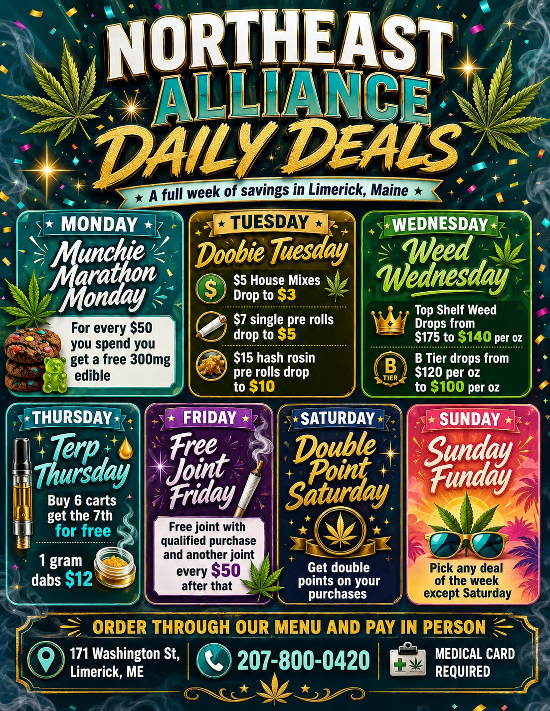 Northeast Alliance Daily Deals flyer